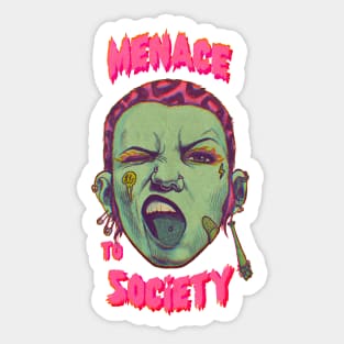 Menace 2 society Sticker